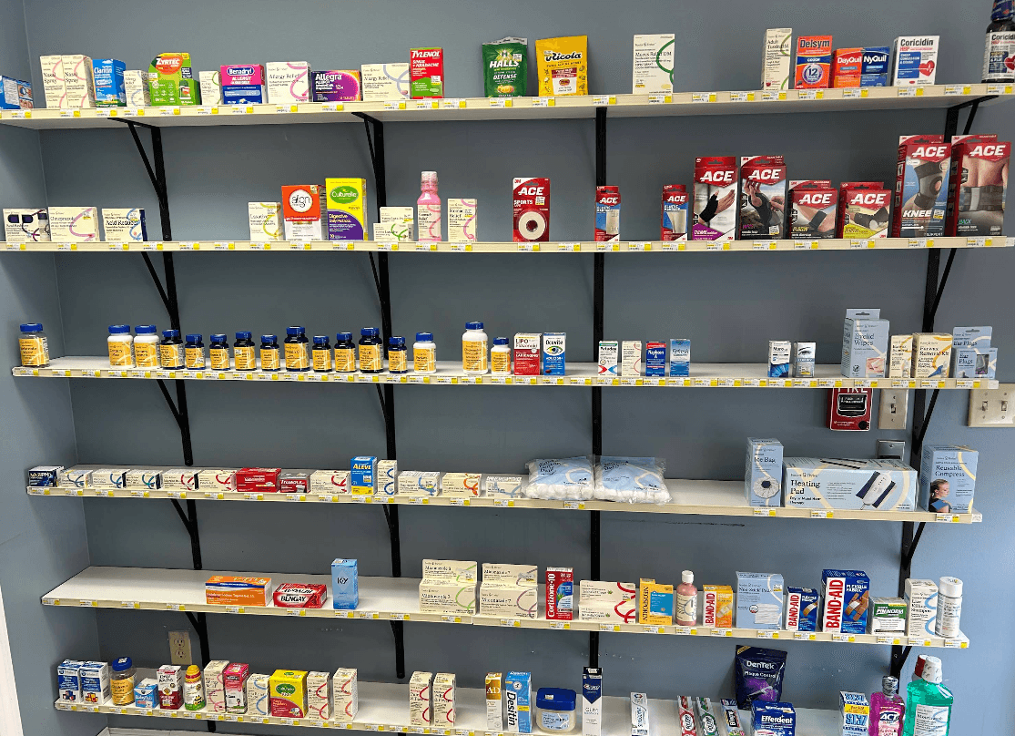 Modern Hamden pharmacy interior